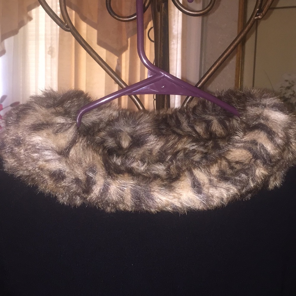 Vintage International Concepts Leopard Top